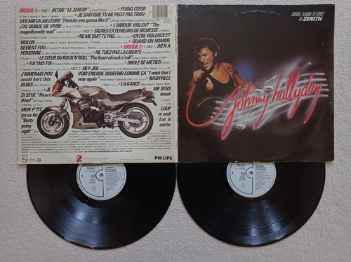 33t johnny hallyday au - lp,
