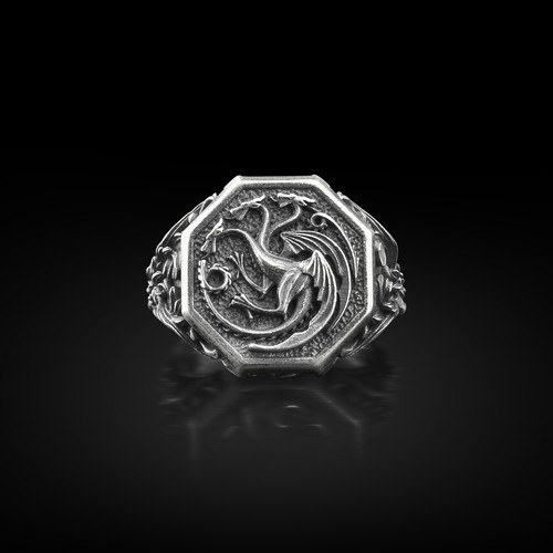 Bague chevalière homme