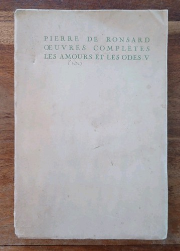 Oeuvres complètes les amours - complètes,