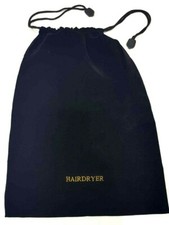 Sac sèche cheveux velours brodé hôtel maison d'hôtes camping voyage
