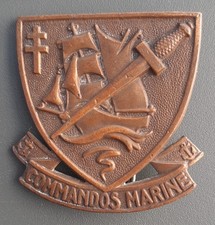 Badge béret commandos marine - badge,