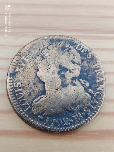Piece sols louis xvi 1792 - sols,