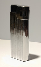 Briquet Maruman DL-18 vintage piézo argenté - Étincelle OK