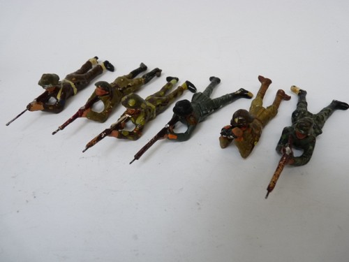 Six soldats composition - six,