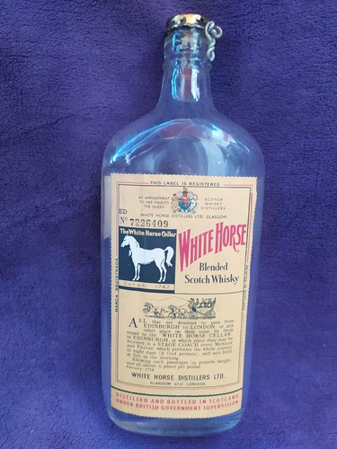 Bouteille whisky white - de, "