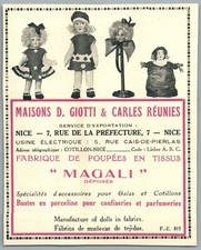 1926 Poupée Magali en tissu