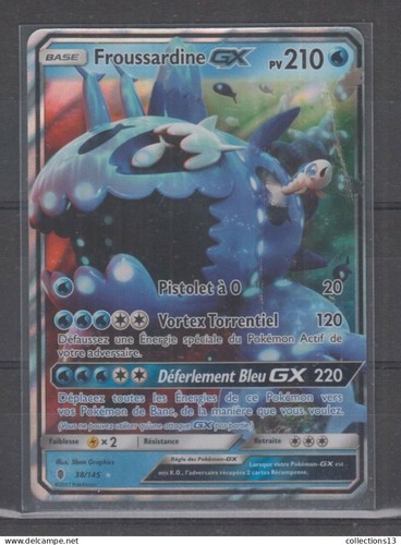 Carte pokemon froussardine - -,
