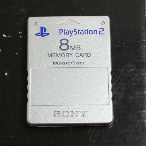 Carte memoire ps2 grise - carte,