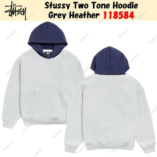 Sweat capuche stussy two - capuche,