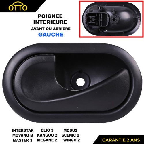 Poignée intérieure porte