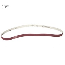 10PCS Sanding Belt Aluminium Oxide Sandpaper Sander Abrasive Band Strap 533 X