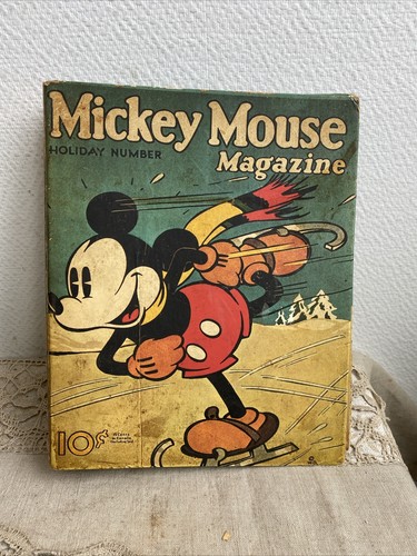 Ancien classeur mickey - ancien,