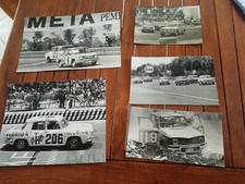 1967/1971 lot 5 grandes Photos rallye presse Originale RENAULT 8 R8 GORDINI
