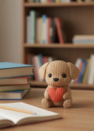 Chiot saint valentin imprimé - chiot,