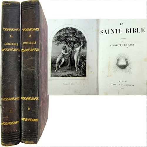 Sainte bible lemaistre - la, de