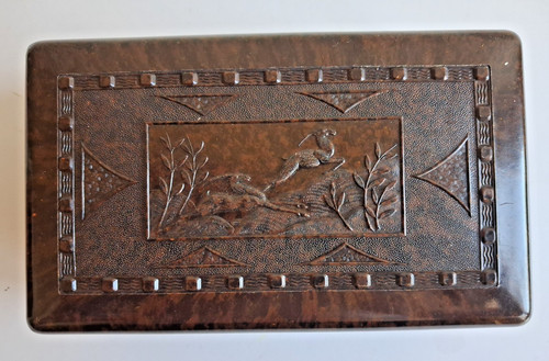 Ancienne boite publicitaire - ancienne, en