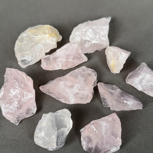 Lot pierres quartz rose - de,