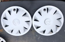 lot 2 à restaurer enjoliveur gris Opel Kadett Astra Corsa 14 pouces GM 90445433