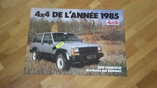 Vintage BIG Poster 1985 Jeep