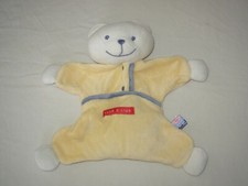 Peluche Doudou plat "Ours"