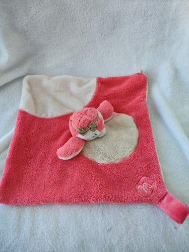 Doudou peluche plat pingouin - peluche,