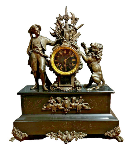 Pendule ancienne xixème - pendule,