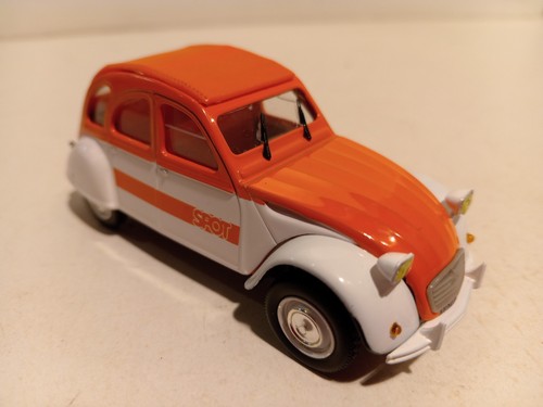 Norev citroen 2cv4 spot orange - spot,