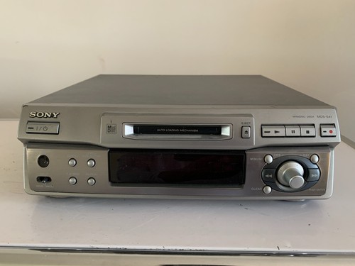 Minidisc deck sony mds s41 - mds-s41,