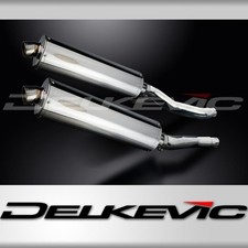 YAMAHA XJ600S XJ600N DIVERSION 1992-2004 Echappement Silencieux 450mm Ovale Inox