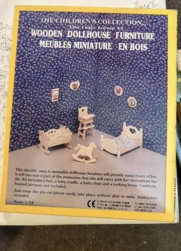 Kit meubles miniatures - , bois