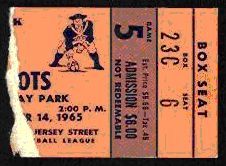 Namath inaug season 8th game - namath,