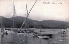 83* CAVALAIRE bateaux au mouillage       RL57,0477