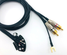 Technics SL 1200 1210 MK2 MK3 MK3D MK3D MK5 MK6 Câble rca phono avec masse | 2N