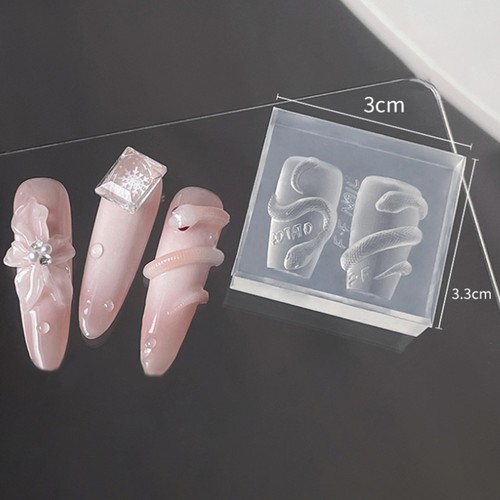 Moule ongles silicone - à,