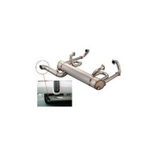 échappement inox vintage - inox,