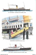 Trains - The Golden Arrow - Flèche d'Or - Dessin illustration - CPM - Voir Scans