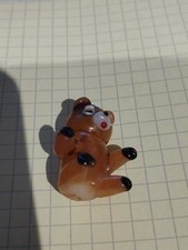 Fève en verre Ourson  J1