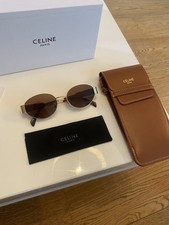 Lunettes De Soleil Celine Triomphe  verre de monture marron _