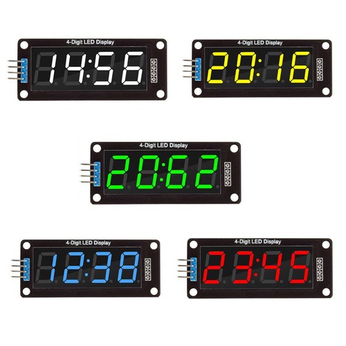 Horloge led numérique - led,