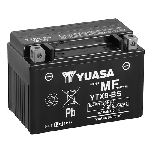 Batterie ytx9 volt pour - batterie, ytx9-bs