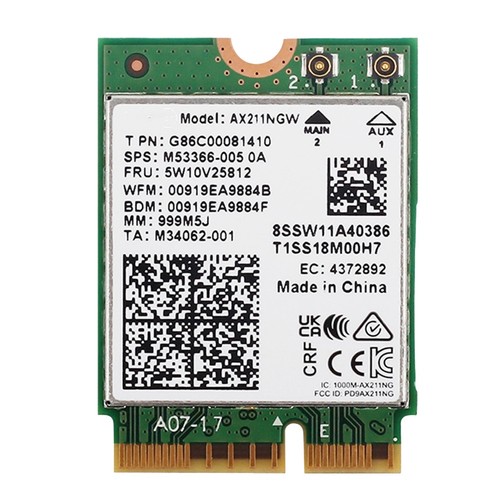 Ax211ngw wifi key e - ax211ngw,