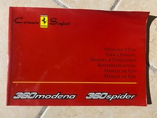 Manuel D’utilisation Ferrari 360 Modena 1905/03