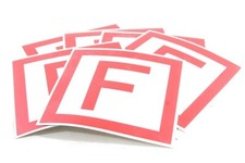 Panneau Indiquant L'Emplacement Du Extincteur De Incendie F 21Cm X 21Cm