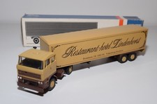 < CAMION LION CAR 59 DAF 2800 + REMORQUE HOTEL RESTAURANT LINDENHORST COMME N...