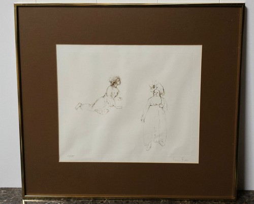 Lithographie leonor - lithographie, "leonor