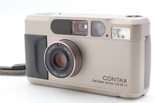 TOUT fonctionne [Exc+5] Contax T2 Titan Silver Point & Shoot appareil photo...