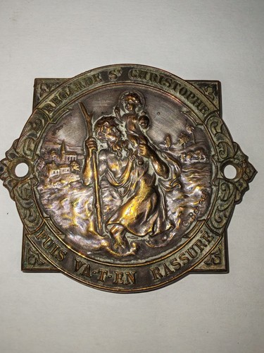 Rare badge automobile saint - badge,