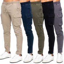 Enzo Hommes Cargo Pantalon à