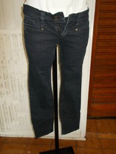 Jeans bleu brut slim taille