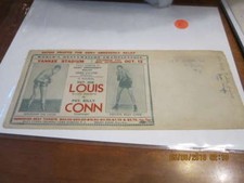 1942 Joe Louis vs billy Conn